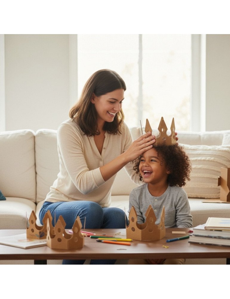 Corona De Cartón Para Reyes Magos