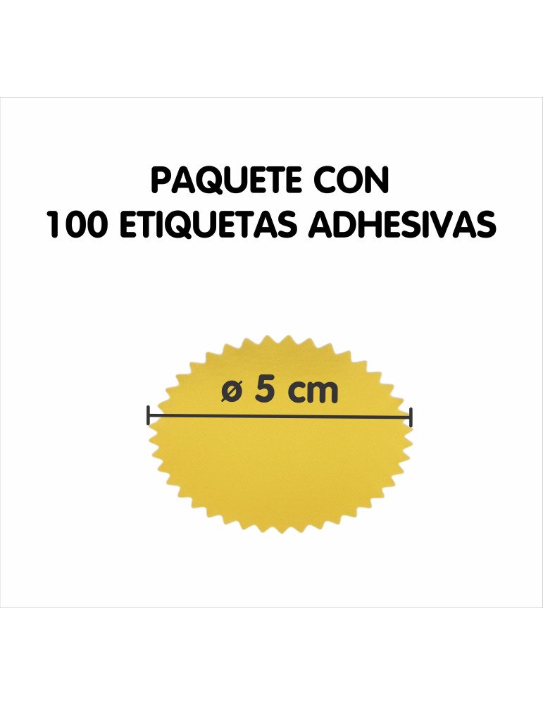 Etiquetas Adhesivas Metalizadas para Sello Seco