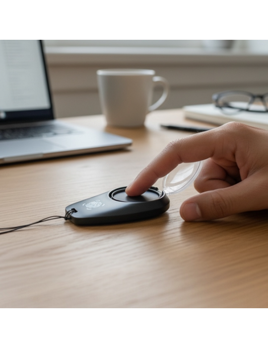 Almohadilla Dactilar Portátil 4cm Diámetro