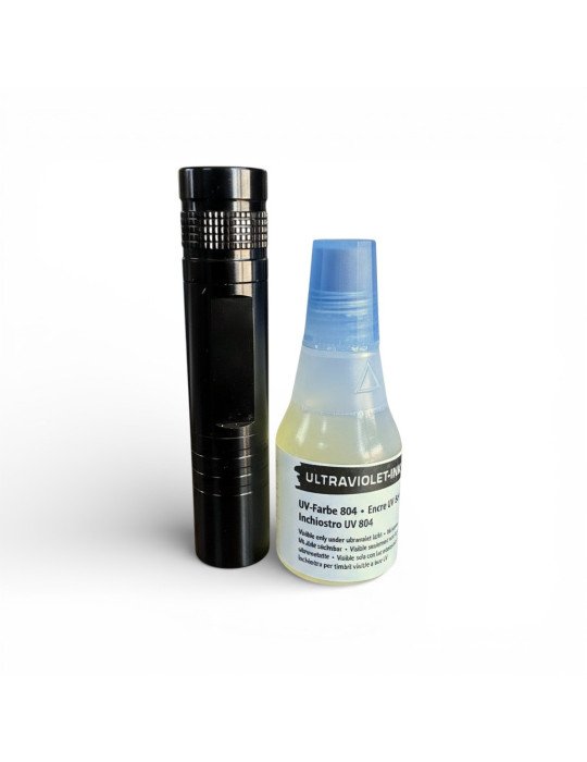 Tinta UV de 25 ML con Lámpara UV