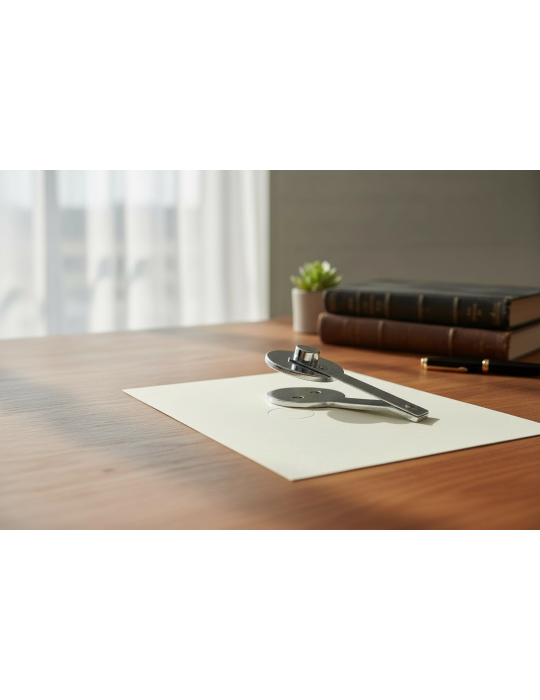 Repuesto de Pinza Para Sello Seco de 4cm de Diámetro Diseño Personalizado