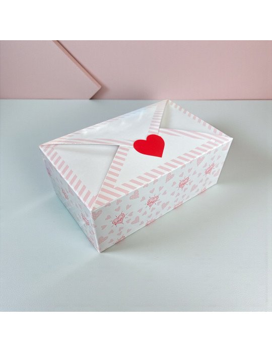 Caja Tipo Dulcero Diseño Sobre Corazón