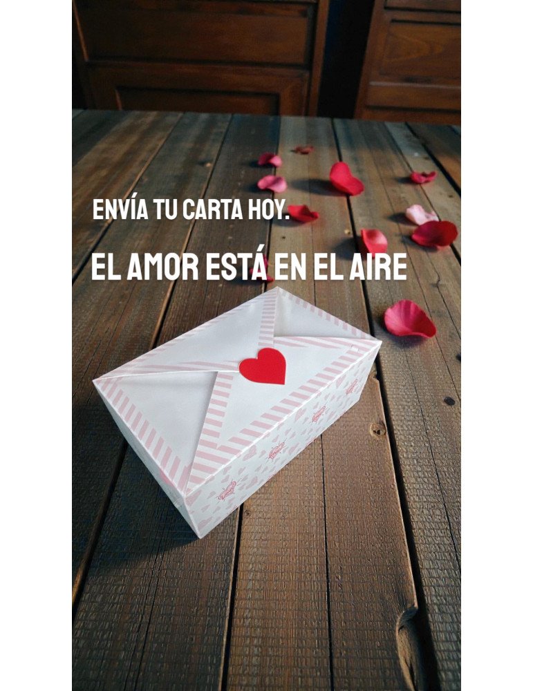 Caja Tipo Dulcero Diseño Sobre Corazón