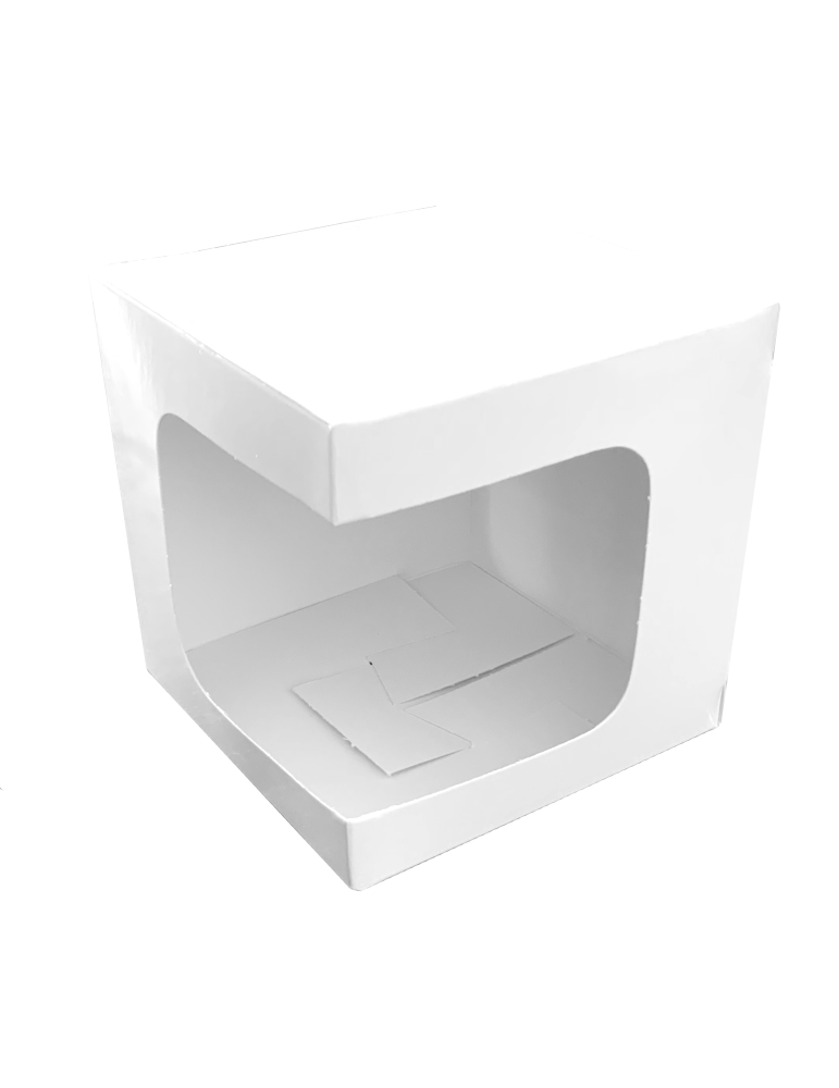 Caja Para Taza de 11 Oz Con Ventana Para Sublimar