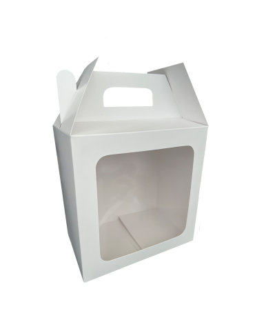 Box Lunch Blanca Con Ventana De Acetato 2