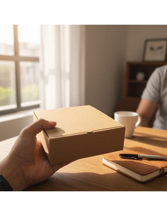 Caja De Cartón Para Envíos 15x15x5cm