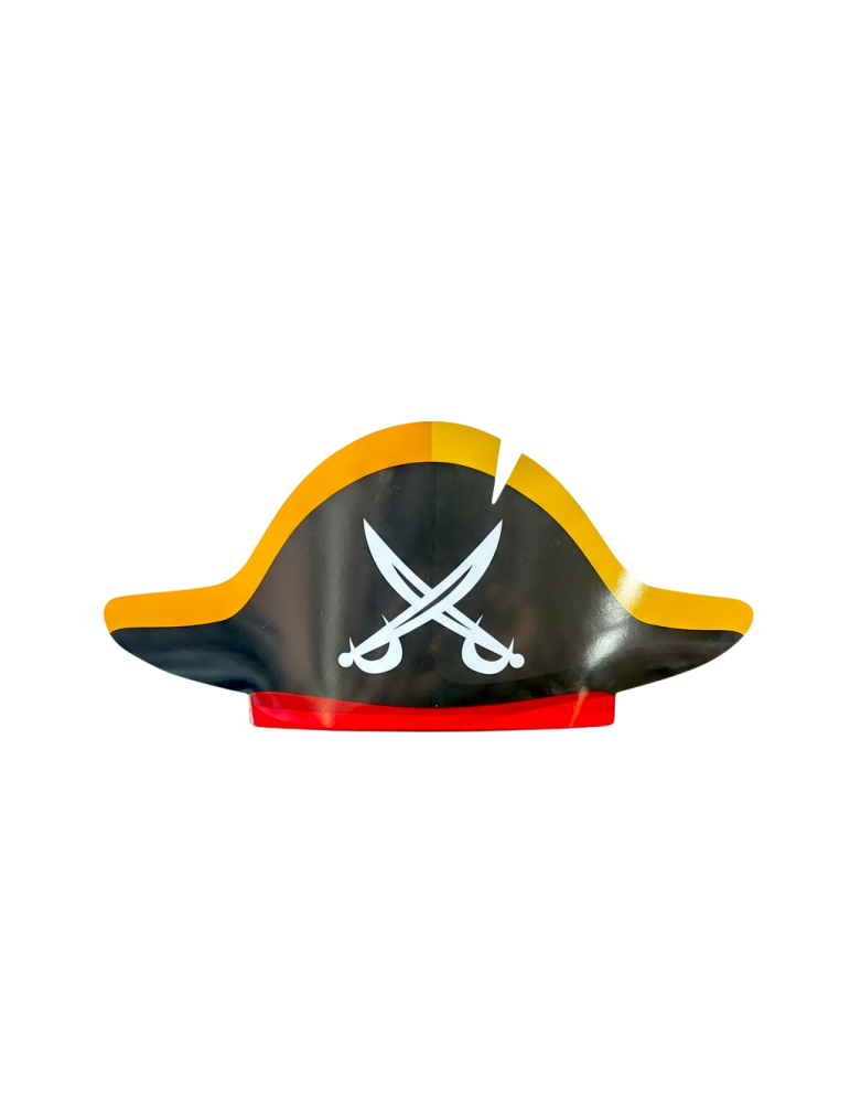 Sombrero de Pirata Para Fiestas Infantiles