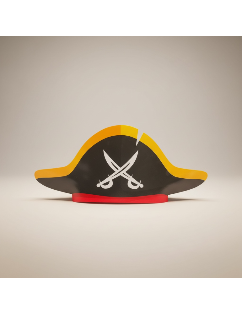 Sombrero de Pirata Para Fiestas Infantiles