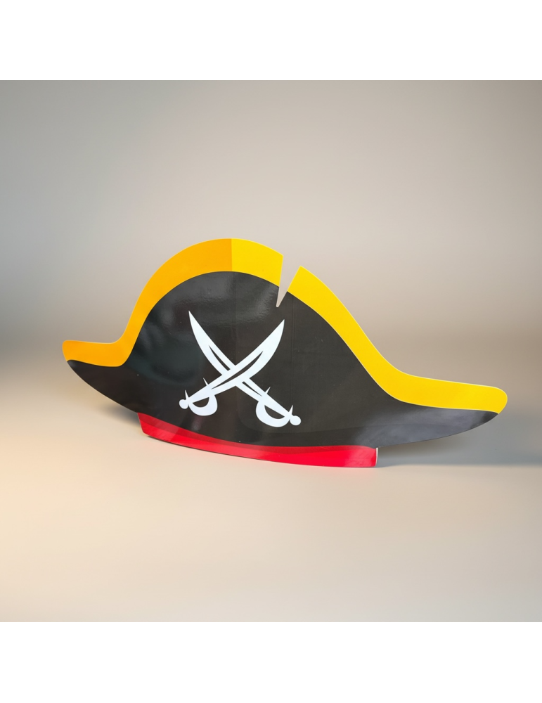 Sombrero de Pirata Para Fiestas Infantiles