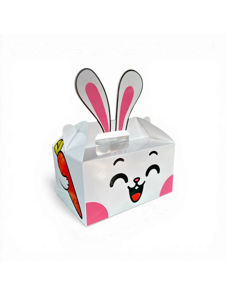Caja de Cartón Tipo Box Lunch Rabbit Box