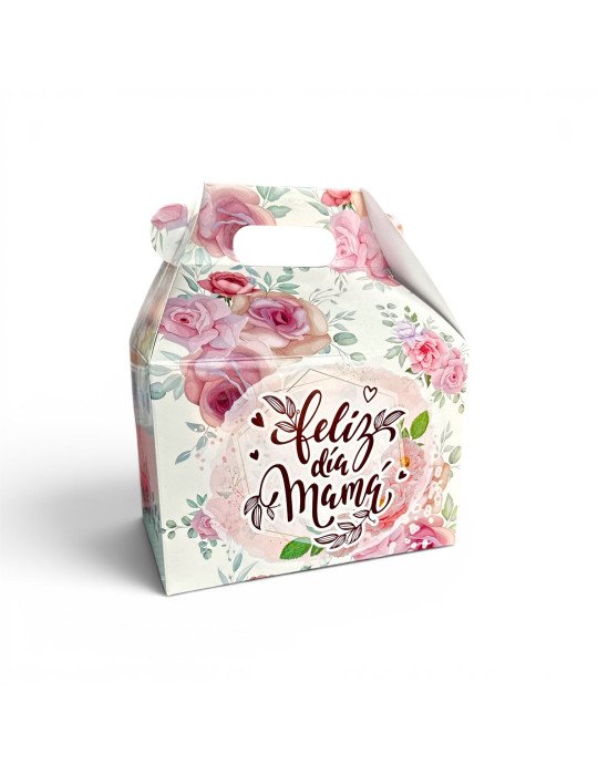 Caja Tipo Box Lunch Mediana Día de Las Madres