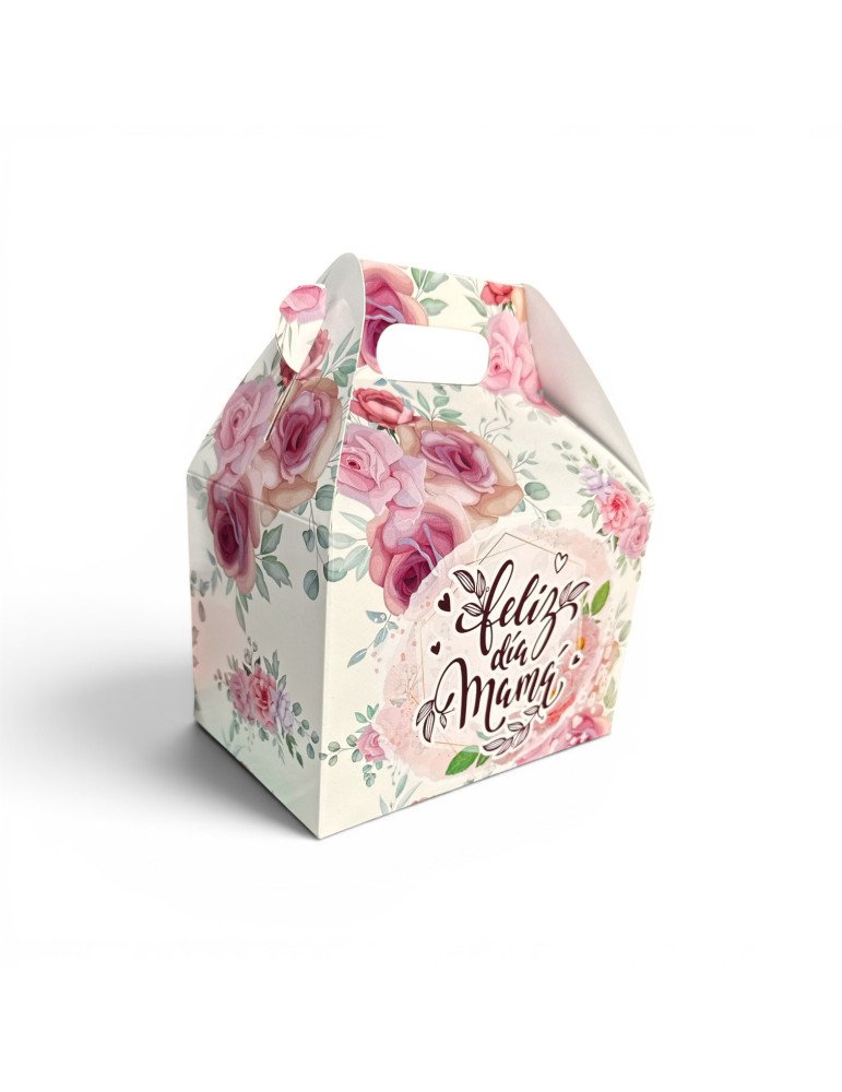 Caja Tipo Box Lunch Mediana Día de Las Madres