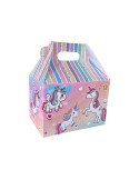 Inkvasor Caja Tipo Box Lunch Diseño Unicornios