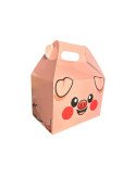 Caja Tipo Box Lunch Diseño Cerdito