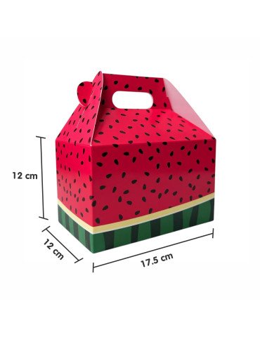 Inkvasor Caja Tipo Box Lunch Diseño Sandía 2