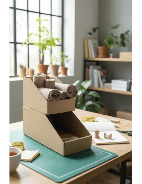 Inkvasor Caja De Cartón Tipo Gavetas