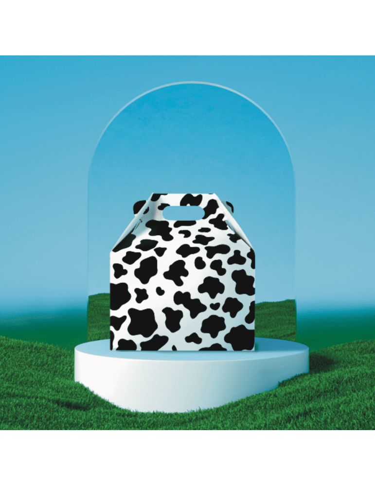Caja Tipo Box Lunch Cow Box