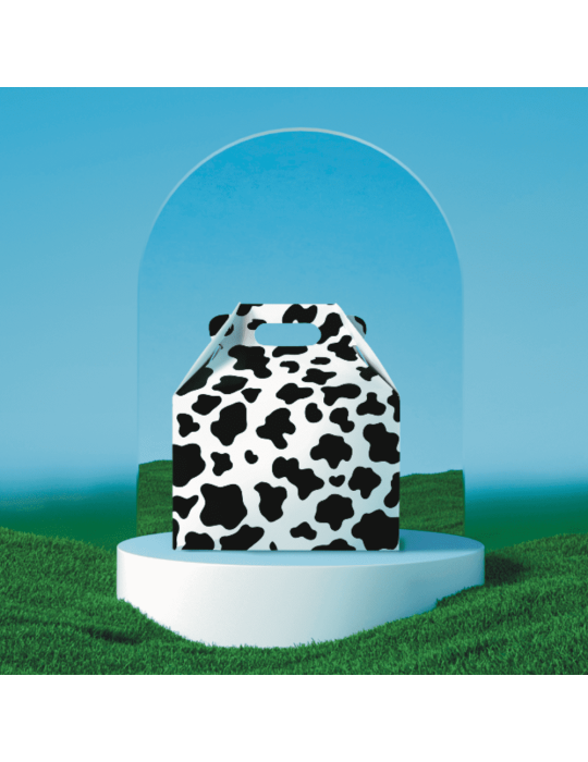 Caja Tipo Box Lunch Cow Box