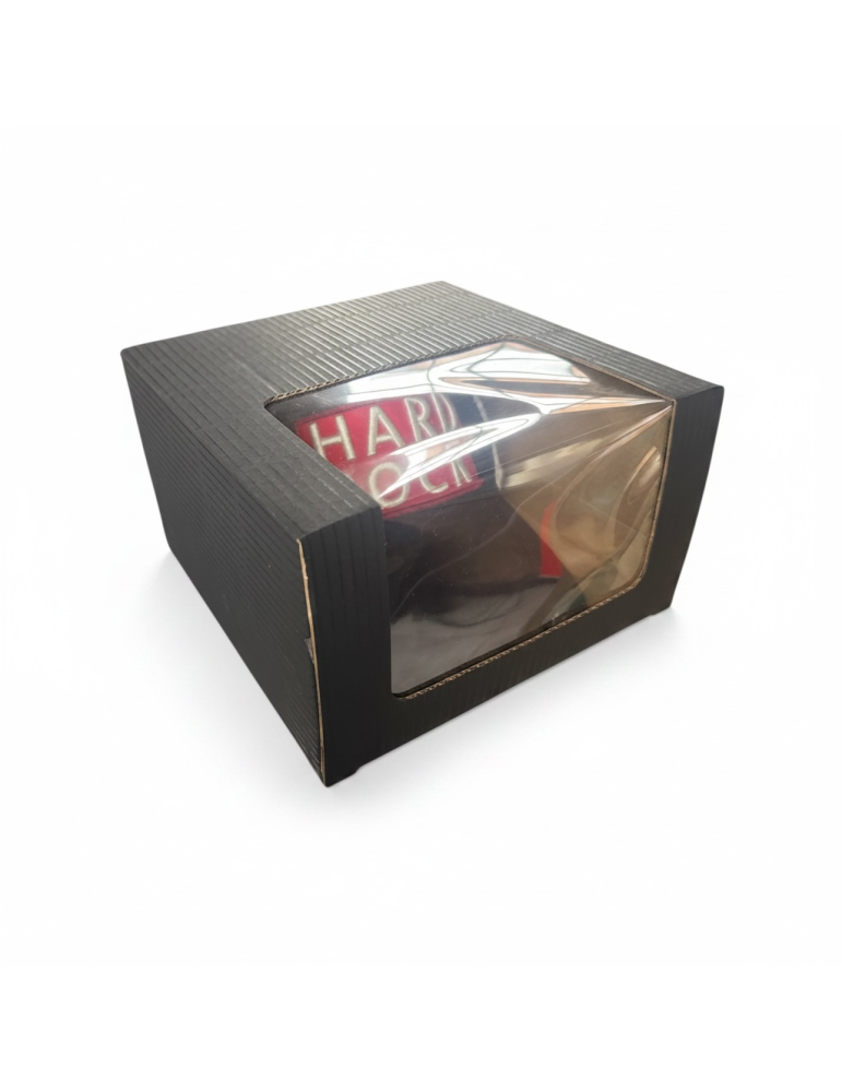 Caja de Cartón Microcorrugado Con Ventana Para Gorra