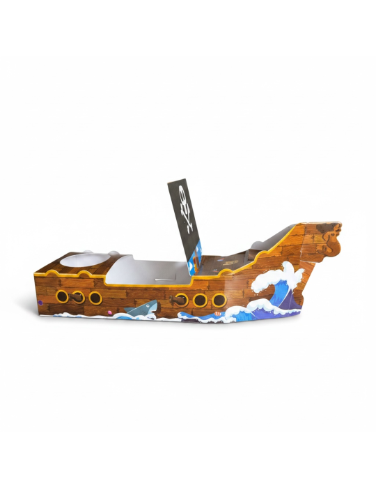 Charola para fiestas infantiles Diseño Barco Pirata