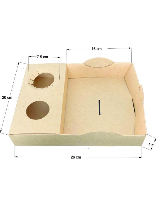 Charola Para Nachos, Deep Y Refresco