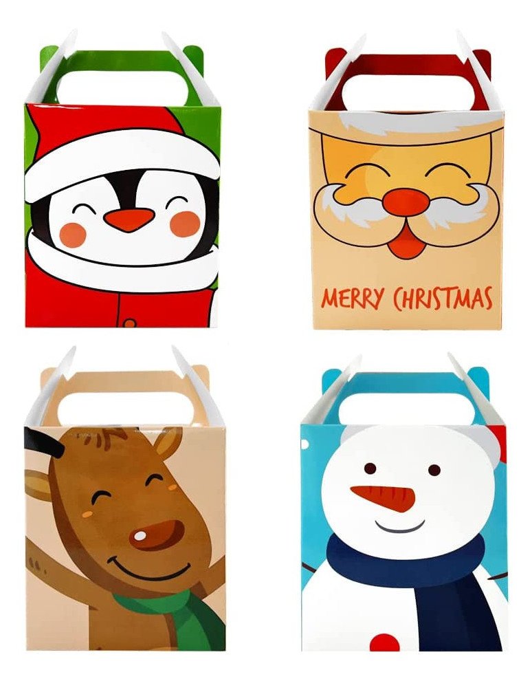 Mini Box Lunchs Navideñas