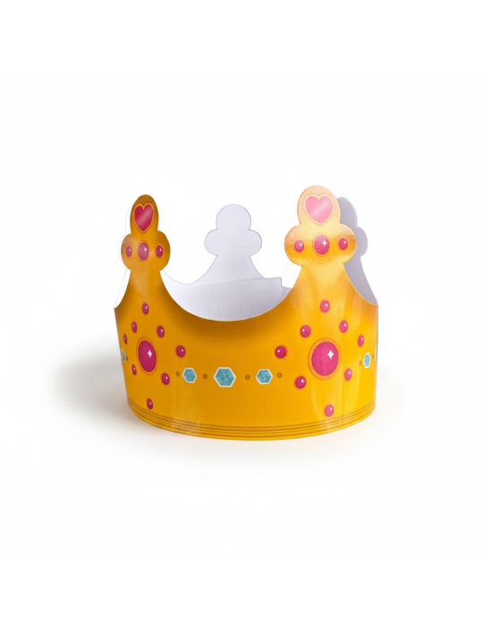 Corona de Princesa y Príncipe Para Fiestas Infantiles