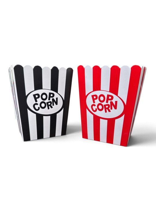 Caja de Colores Para Palomitas de Maíz