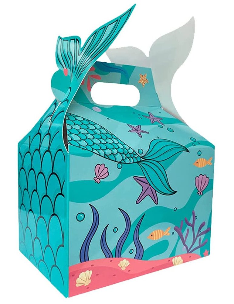 Caja Tipo Box Lunch Sirenita