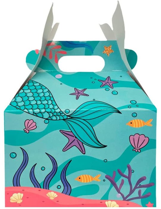 Caja Tipo Box Lunch Sirenita