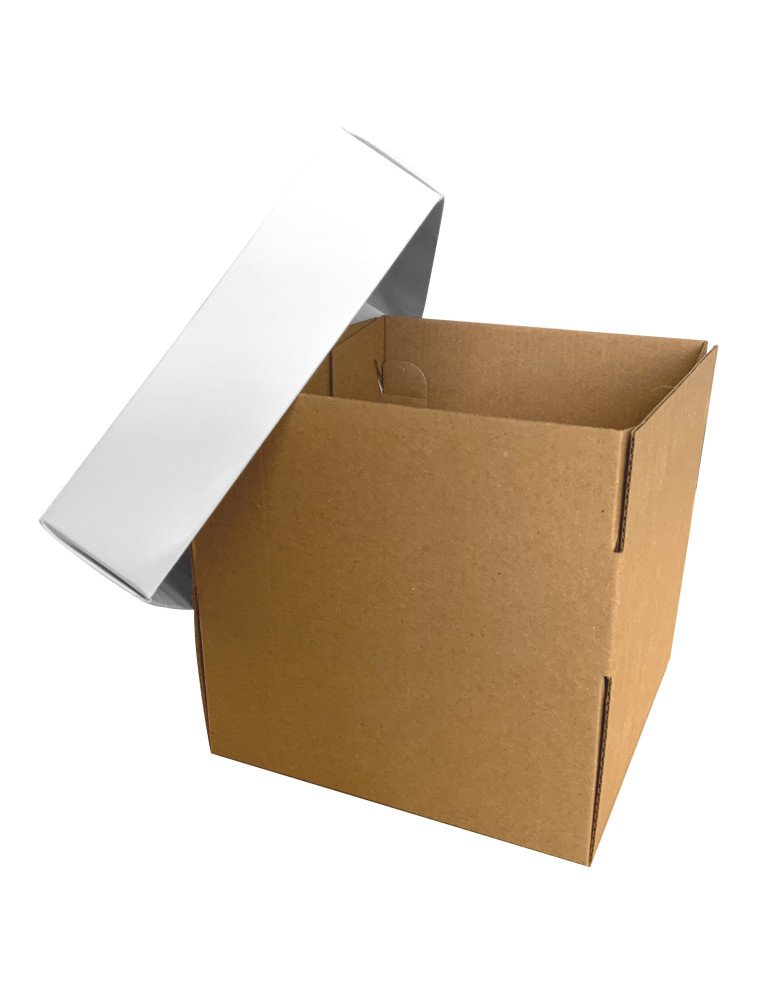 Caja Cuadrada Con Tapa Para Regalo