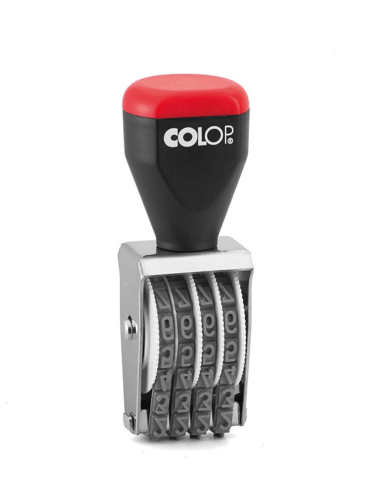 Sello Numerador Manual Colop 8 Bandas 9mm De Altura