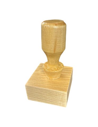 Sello 4cm base de madera