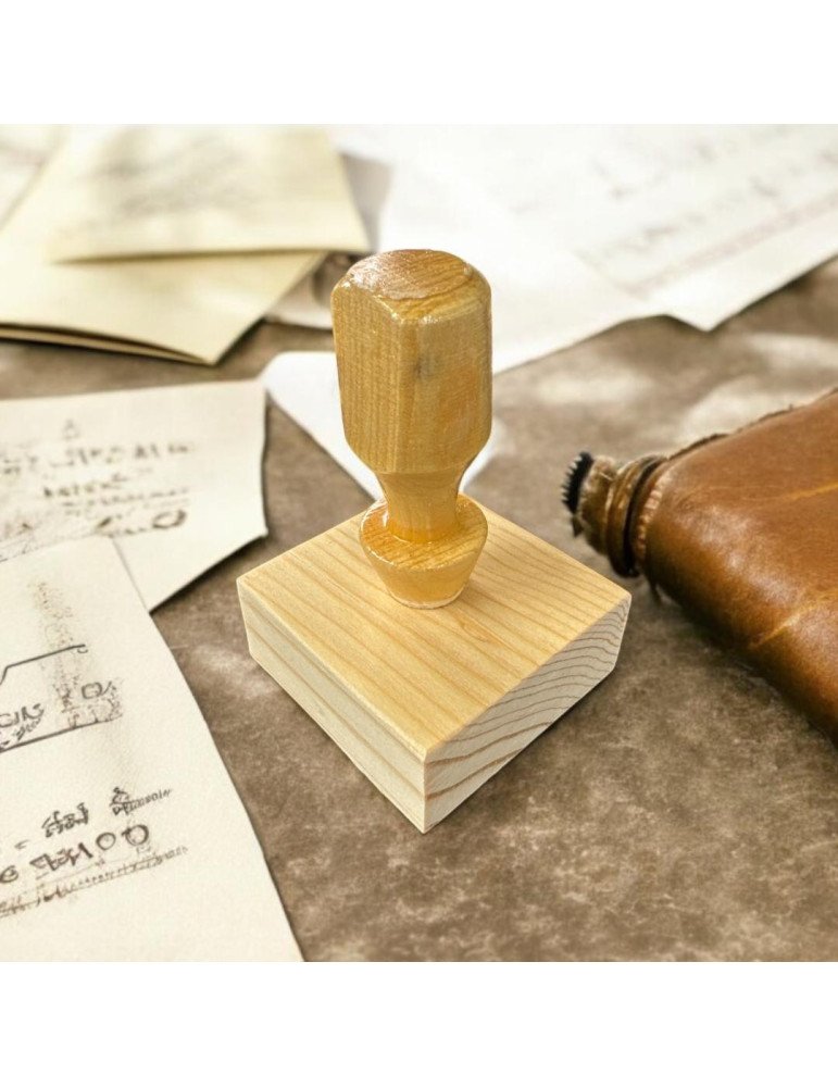Sello base de madera 5cm