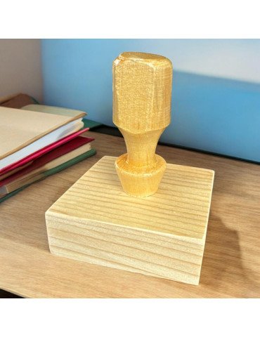 Sello base de madera 6cm 2