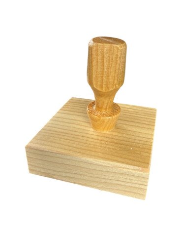 Sello 7cm base de madera