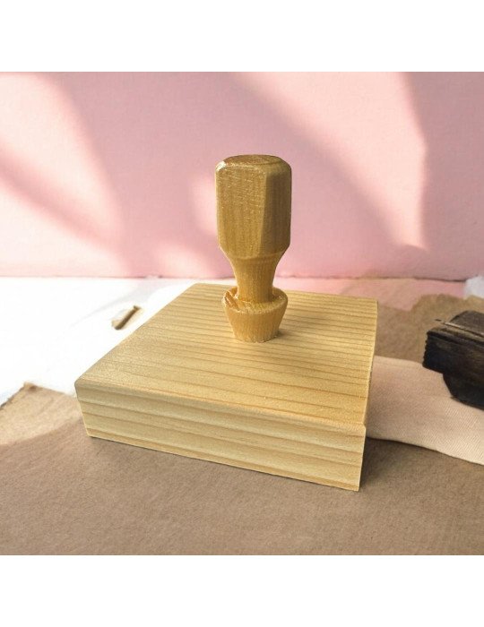 Sello base de madera 8cm