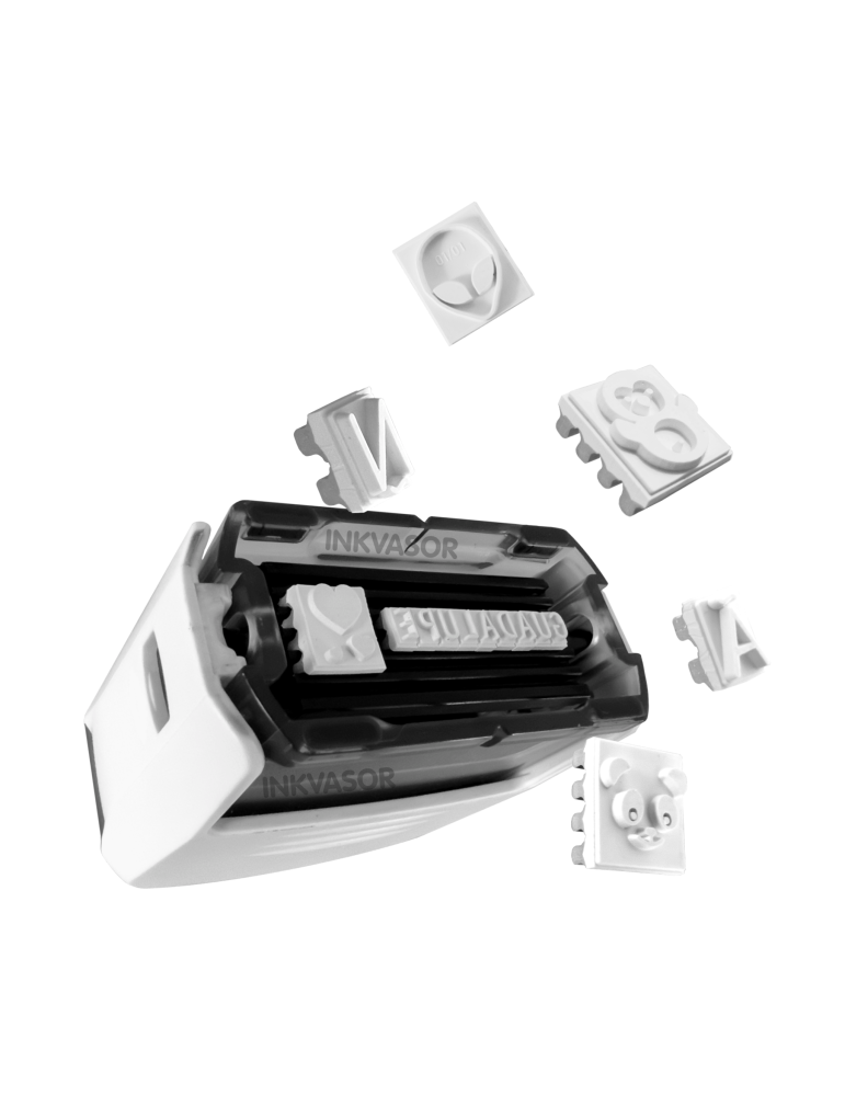 Sello Mine De Letras Intercambiables Para Ropa