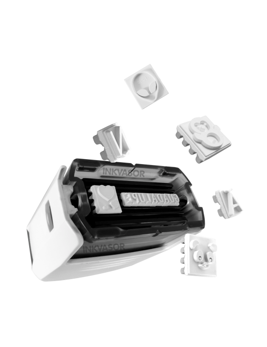 Sello Mine De Letras Intercambiables Para Ropa