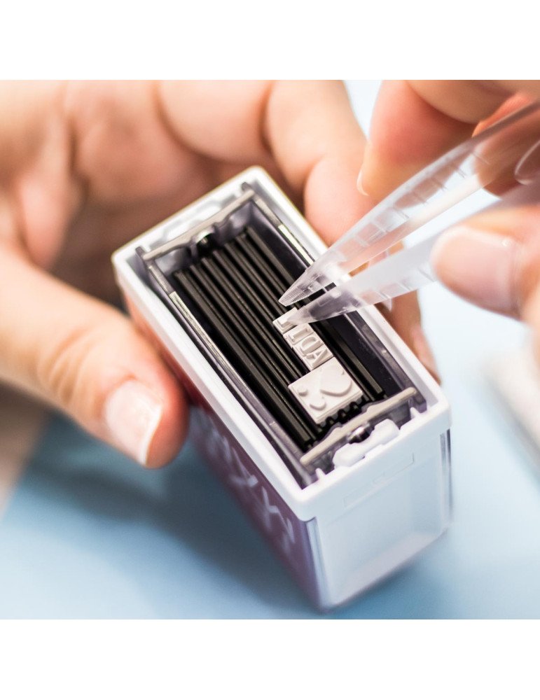 Sello Mine De Letras Intercambiables Para Ropa