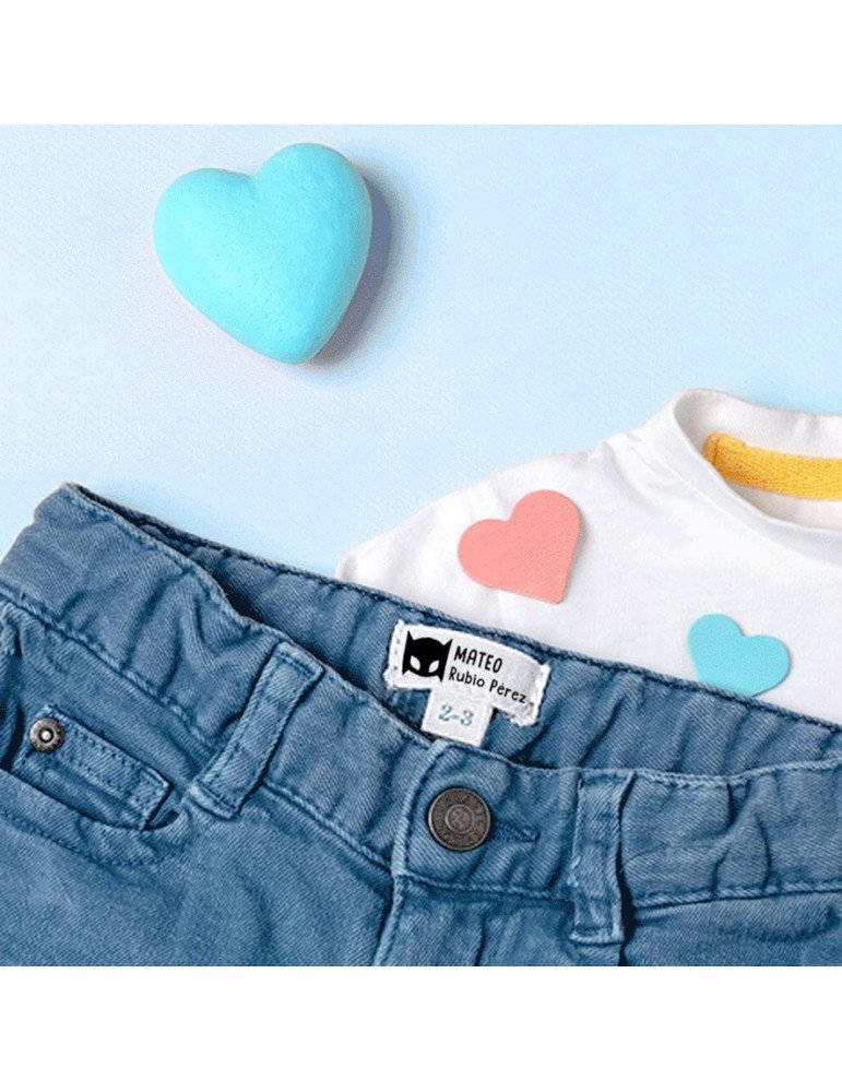 Sello Mine De Letras Intercambiables Para Ropa