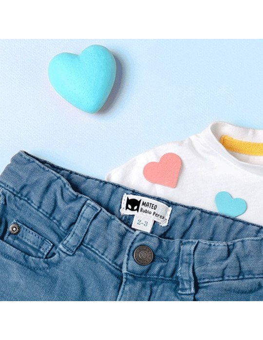 Sello Mine De Letras Intercambiables Para Ropa