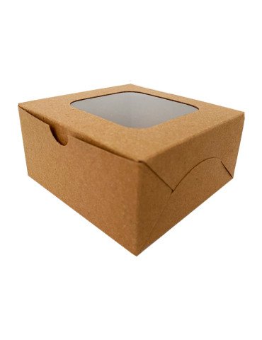 Caja Para Galletas Con Ventana De Acetato