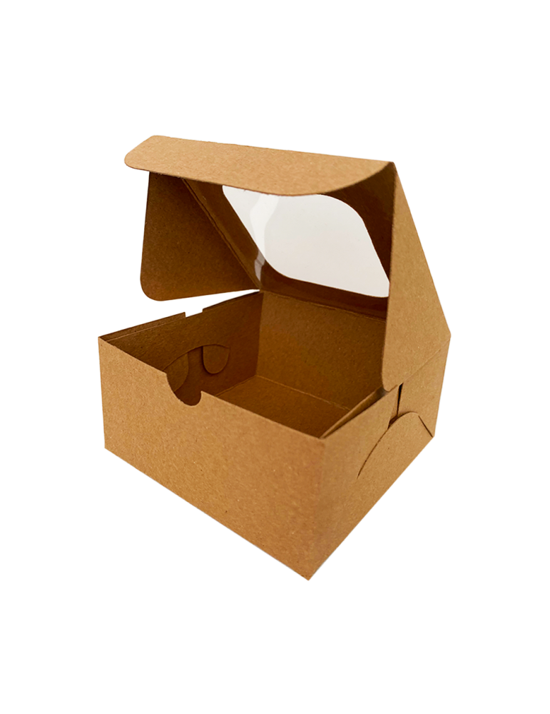 Caja Para Galletas Con Ventana De Acetato