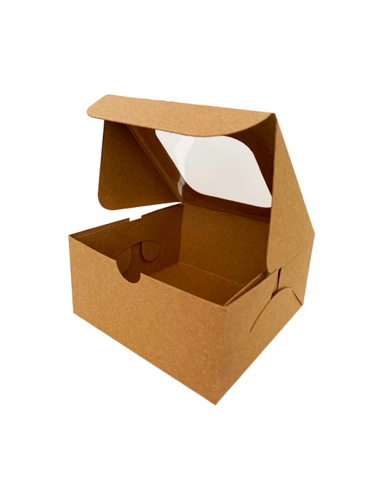 Caja Para Galletas Con Ventana De Acetato