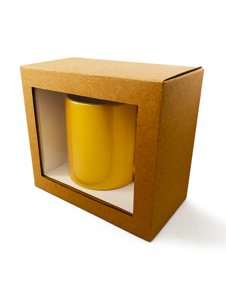 Caja Para Taza Plus Con Ventana De Acetato