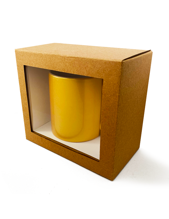 Caja Para Taza Plus Con Ventana De Acetato