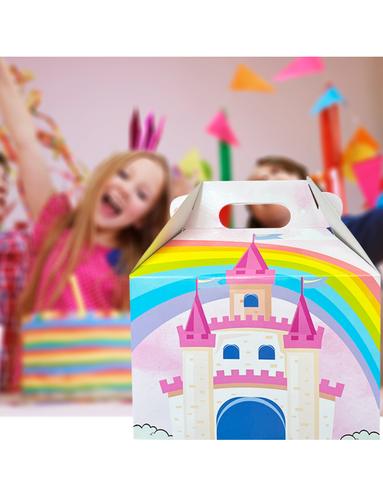 Caja Tipo Box Lunch Princesa