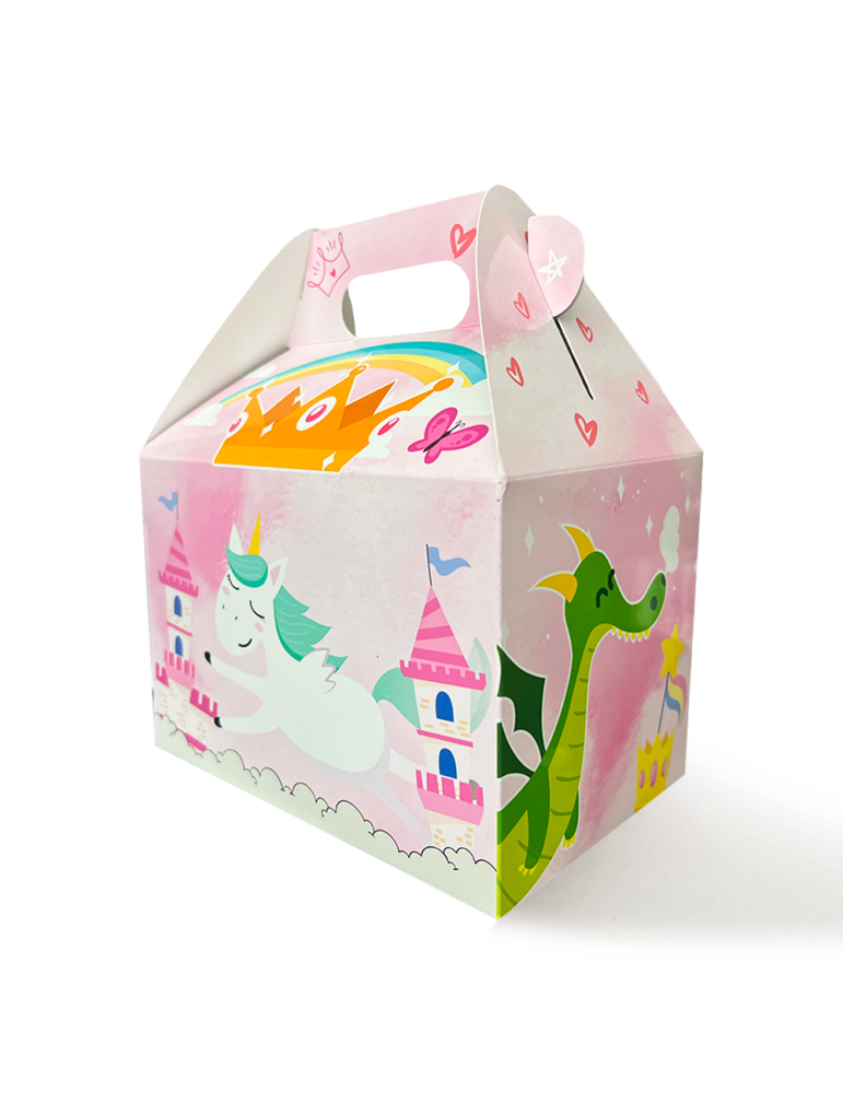 Caja Tipo Box Lunch Princesa