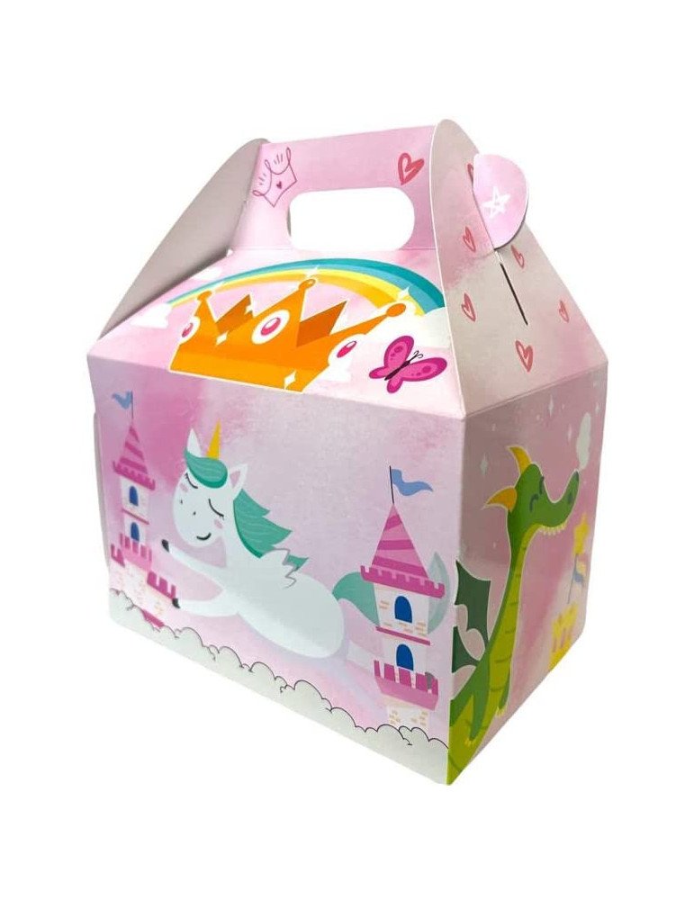 Caja Tipo Box Lunch Princesa